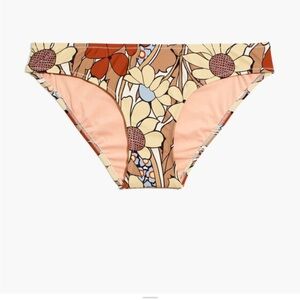 Madewell Second Wave Classic Bikini Bottom in Daydream Floral